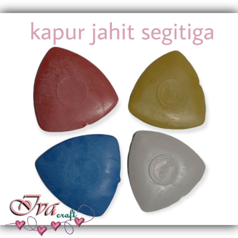 kapur jahit segitiga/ biji