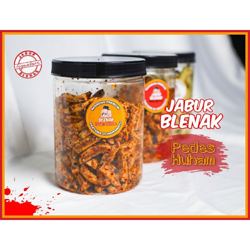 Basreng stik Bumbu Basah Daun jeruk/Basreng pedas 300 gram premium viral jajanan murah-2