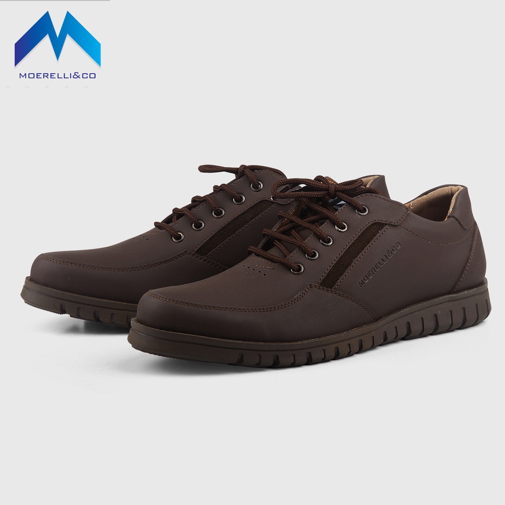 Moerelli &amp;Co Sepatu Kasual Men Brown Rockista Mr5102