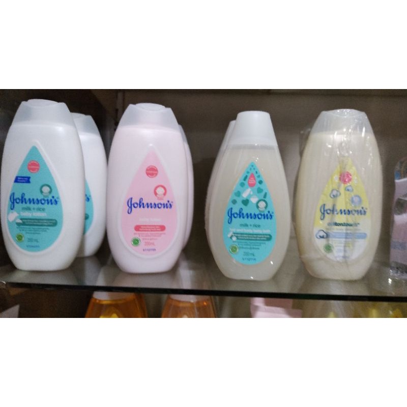 johnsons face &amp; body baby lotion cottontouch 200 ml