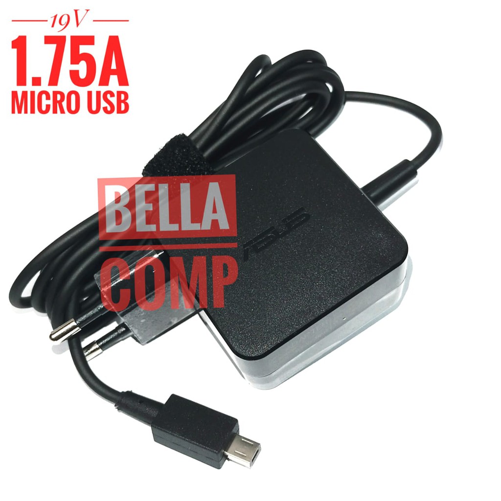 Adaptor Charger Notebook ASUS EeeBook E202 E202S E202SA X205 X205T X205TA 19V 1.75A Micro usb