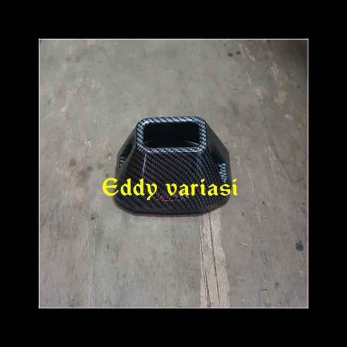 Cover Ujung Knalpot Vario 150 2019 Carbon
