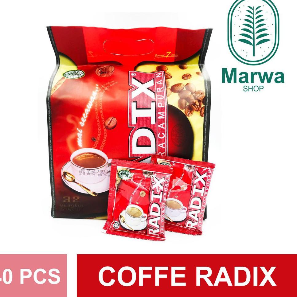 

hunt Kopi Radix Premix Coffee KEJANTANAN PRIA isi 32Sachet HPA Malaysia Original c99₨