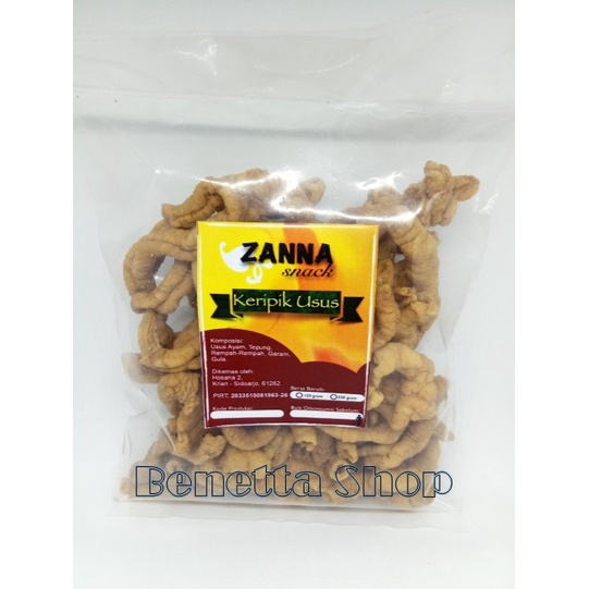 

Zanna Snack Kripik Keripik Usus Ayam