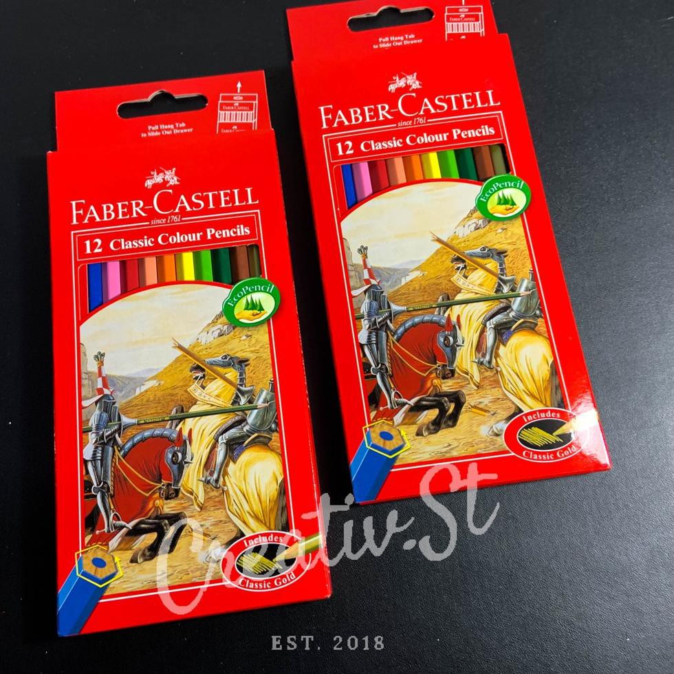 

Ku4Code Faber Castell Classic Colours Panjang Pensil 12 Warna(terlaris)Z3D1