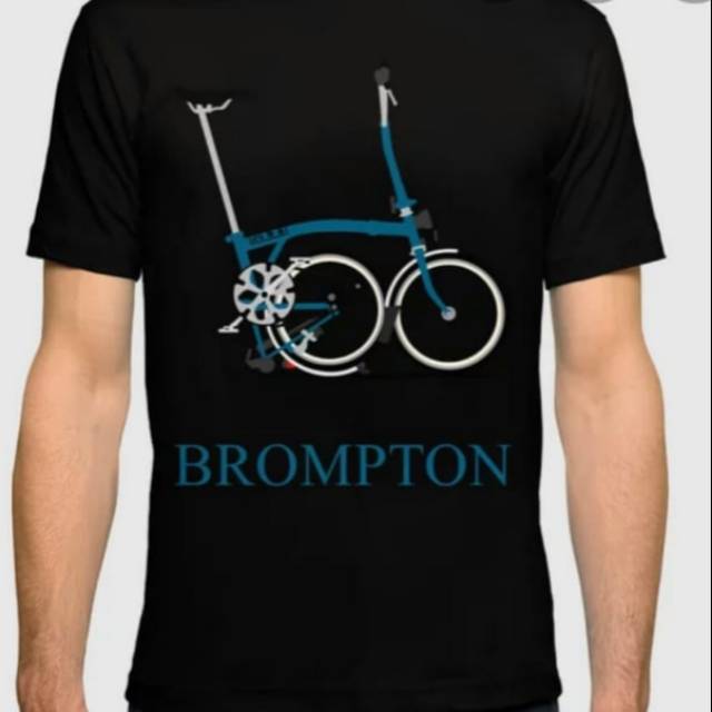 Kaos BROMPTON SEPEDA LIPAT Tshirt