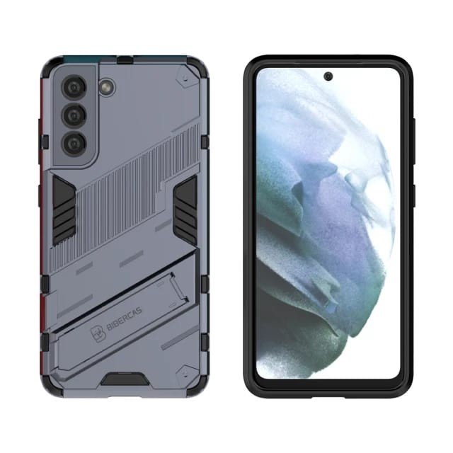 SAMSUNG GALAXY S21 FE 5G SOFT CASE KICKSTAND CYBERPUNK SERIES