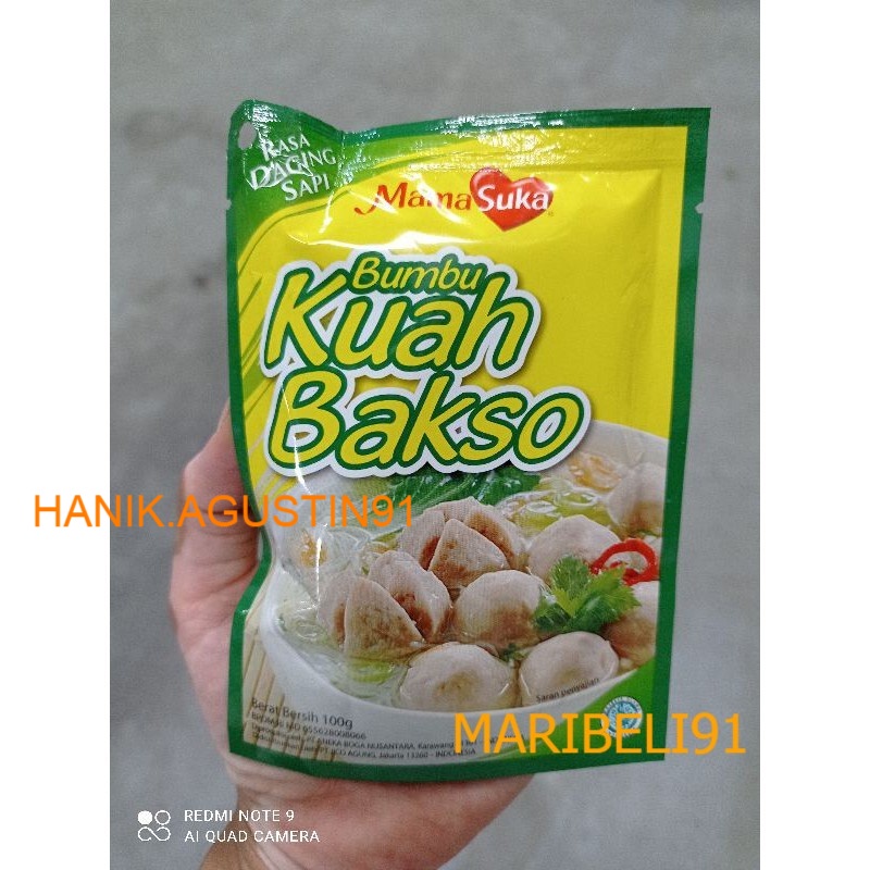 

MamaSuka - Bumbu Kuah Bakso 100 gr maribeli91