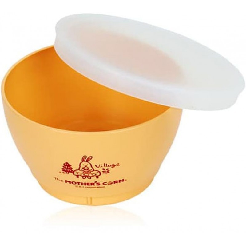 Mothers Corn Magic Bowl M With Lid - Mangkuk Bayi Anak