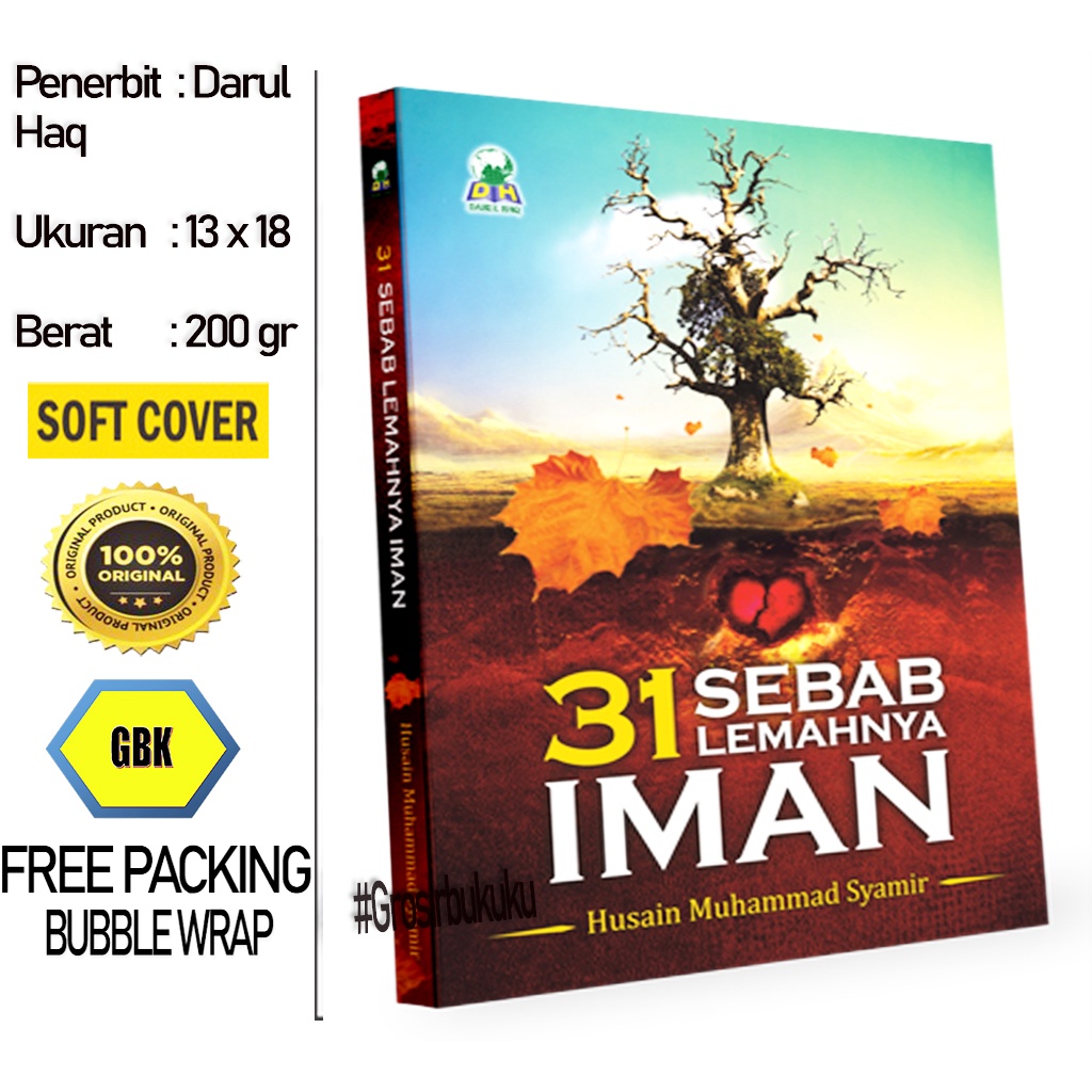 Buku 31 Sebab Lemahnya Iman - Darul Haq