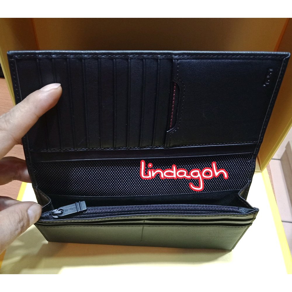 Dompet tumi kulit kualitas mirror pria wanita