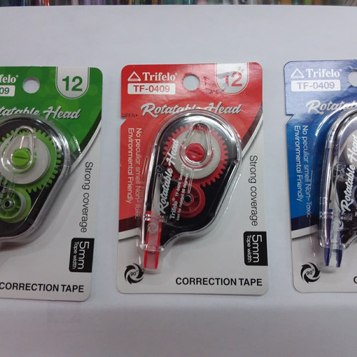 

Correction Tape Trifelo TF-0409 ( Rotatable Head )