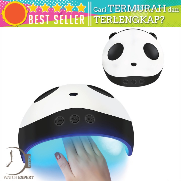 Bisa COD Alat Kecantikan Pengering Kutek Kuku UV LED 36W Nail Art Panda Design - Ladymisty D030097