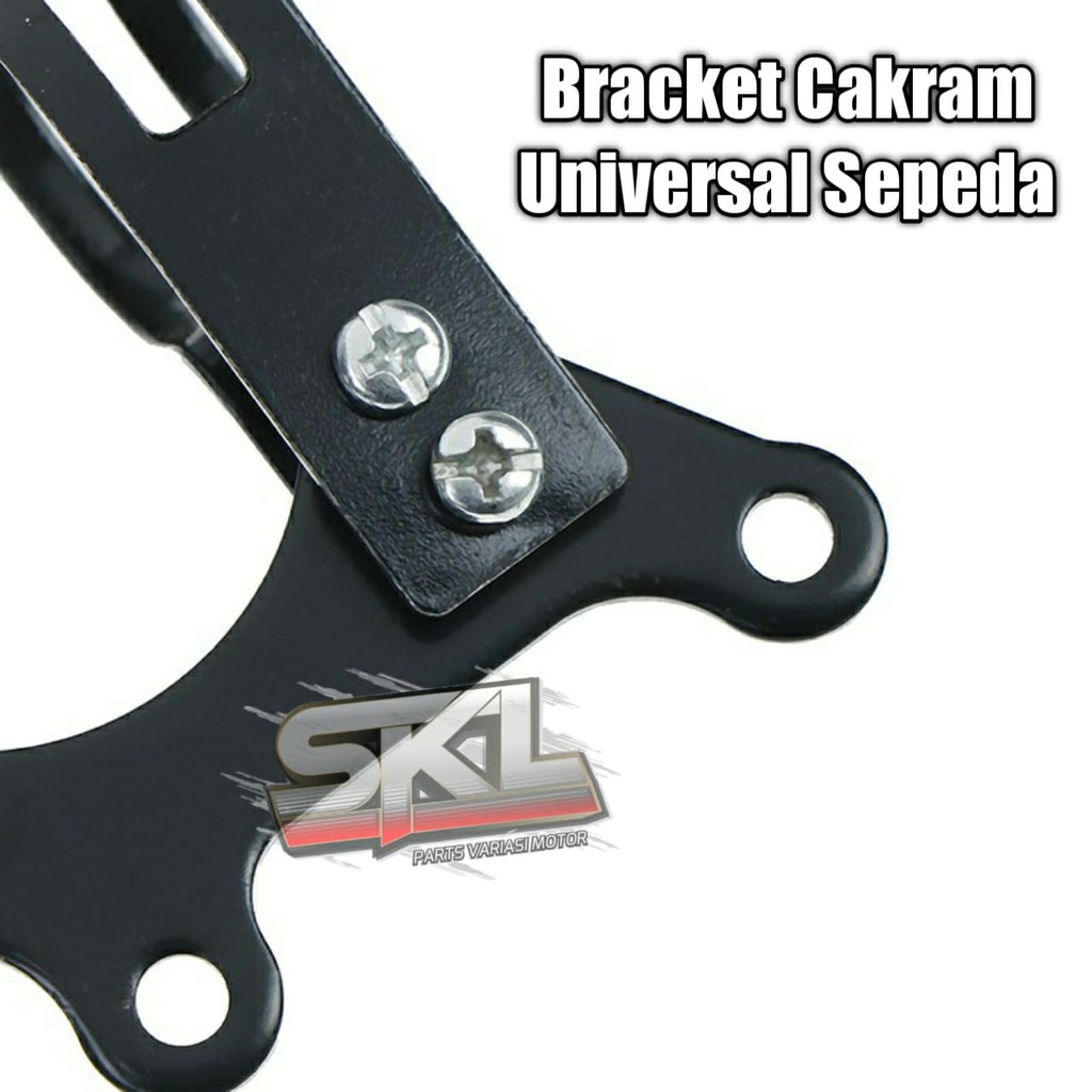 Bracket Breket Pangkon Adaptor Penyangga Cakram Dudukan Cakram Minion MTB BMX Sepeda lipat