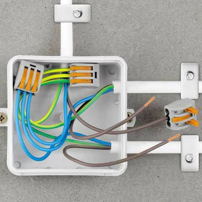 PCT-212 Quick Connect Terminal Block Clamp 2 jalur kabel cable PCT212