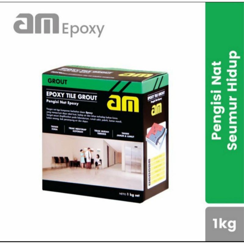 Am 55 Epoxy Pengisi Nat 1 kg/set