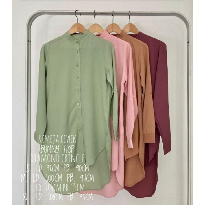 Kemeja cewek kemeja bunny hop wanita ori branded matahari