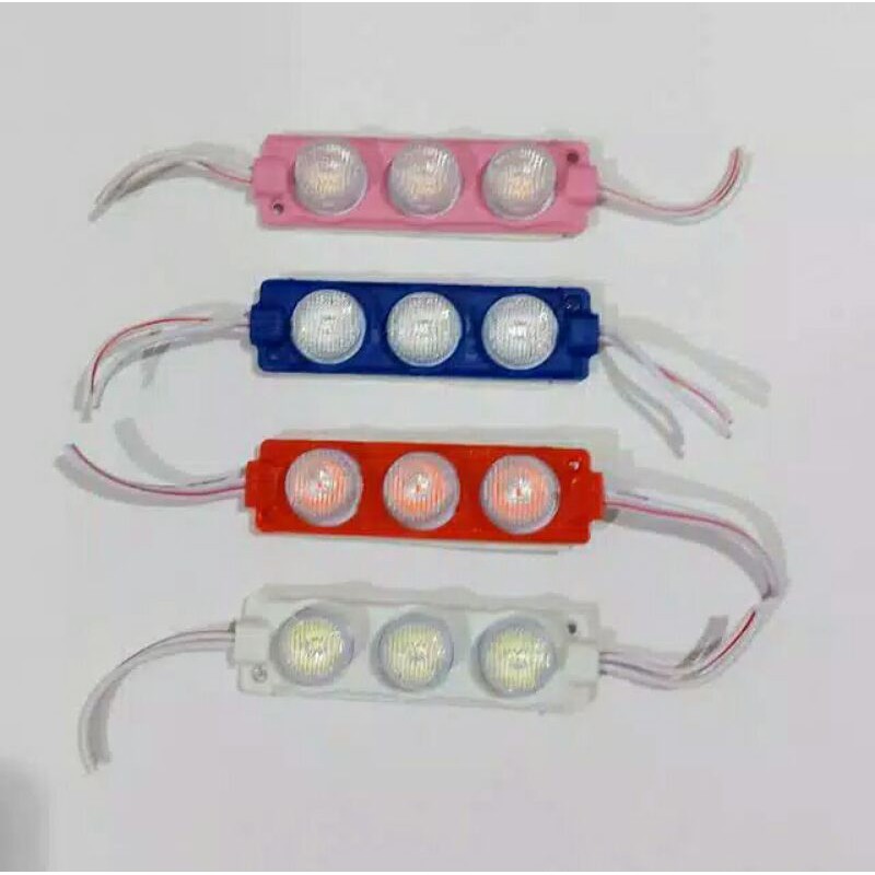 Jual LAMPU LED 12 VOLT 3 MATA BESAR | Shopee Indonesia