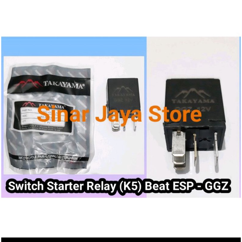 Switch Starter Relay/Otomatis Starter/kodok starter Beat ESP Takayama