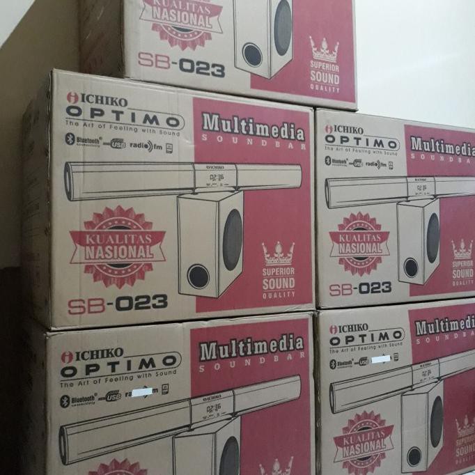 Speaker Aktif Bluetooth Soundbar Ichiko Sb-023 Saharaksatria