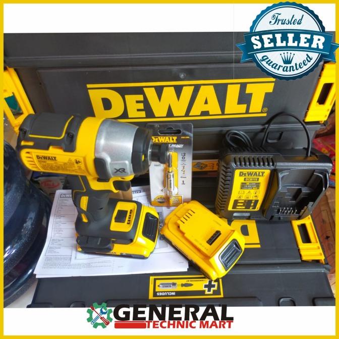 Mesin Bor Obeng Baterai Dcf887D2/ Impact Driver Dewalt Dcf 887 D2
