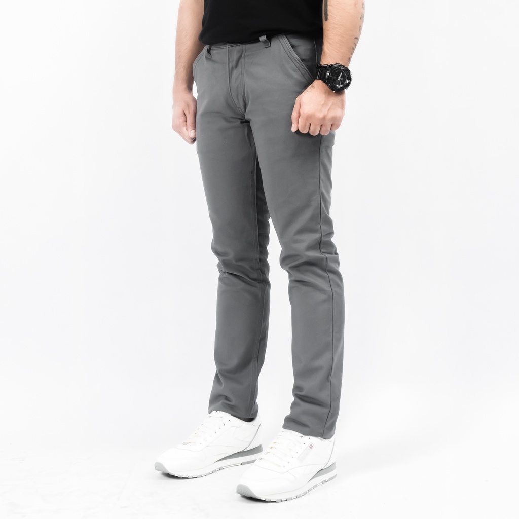 Gizmo Celana Chino Panjang Grey