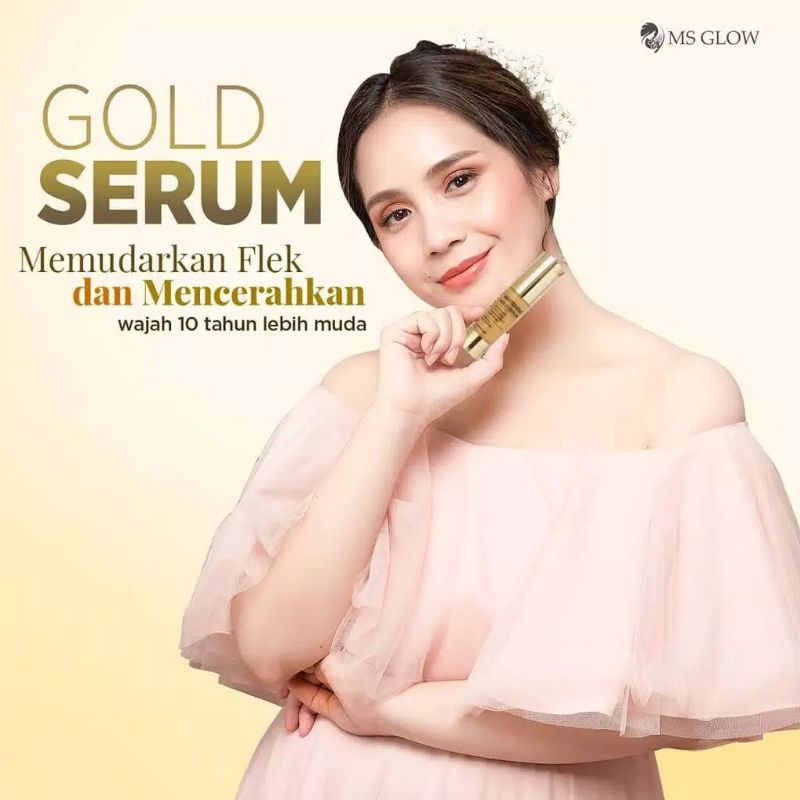 SERUM MS GLOW ORIGINAL (SUDAH BER BARCODE) / SERUM WHITE CELL DNA / SERUM WHITENING GOLD / SERUM ACNE / SERUM LUMINOUS SERUM LIFTING PEELING