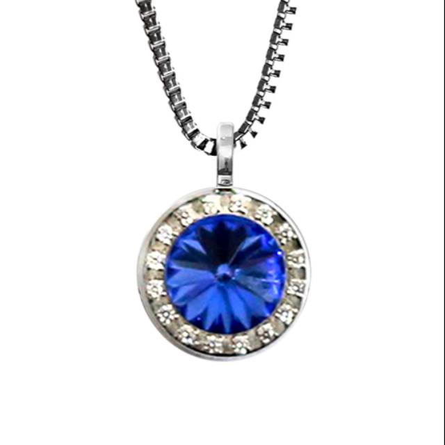 Kalung KK Liforce Blue Sapphire Crystal