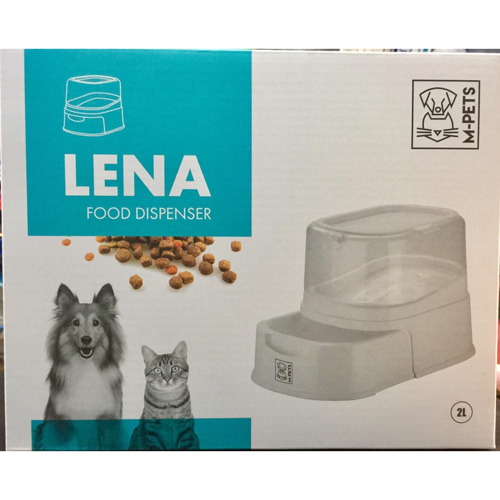 Lena Food Drink Dispenser 2lt Dispenser makan Air uk 2lt M-Pets