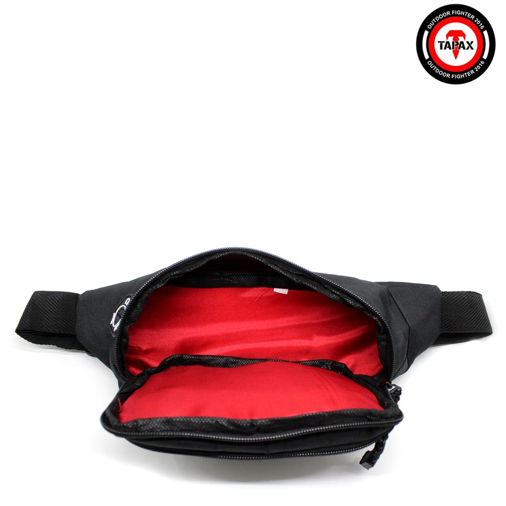 Tas waistbag/slingbag Distro 4 slot murah keren original tapax Pria Wanita cap11