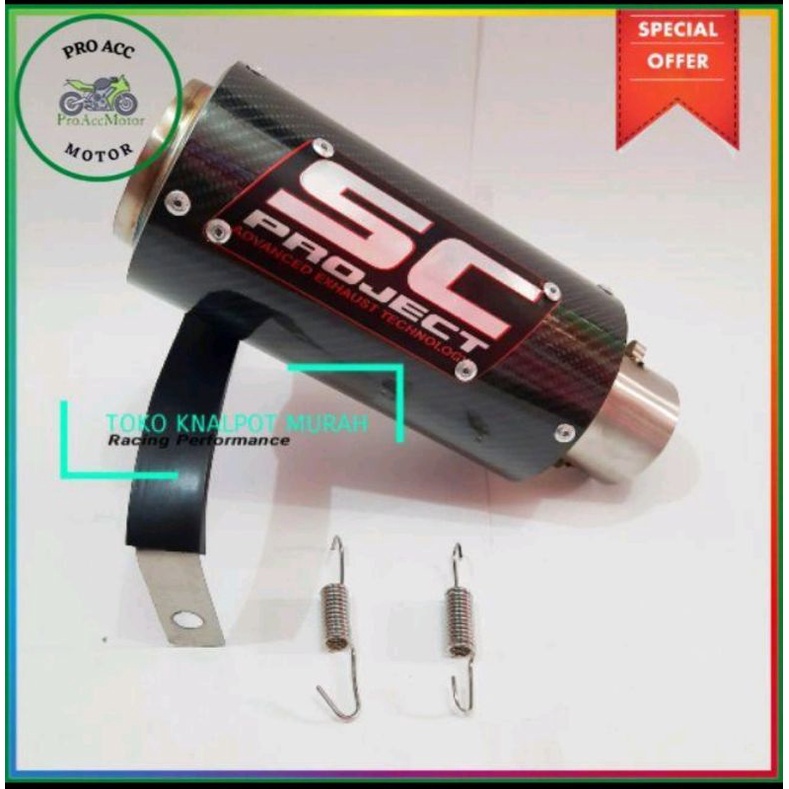 Knalpot Racing Knalpot vario 160 pcx nmax adv aerox R15 vixion CB150R Silincer onlly