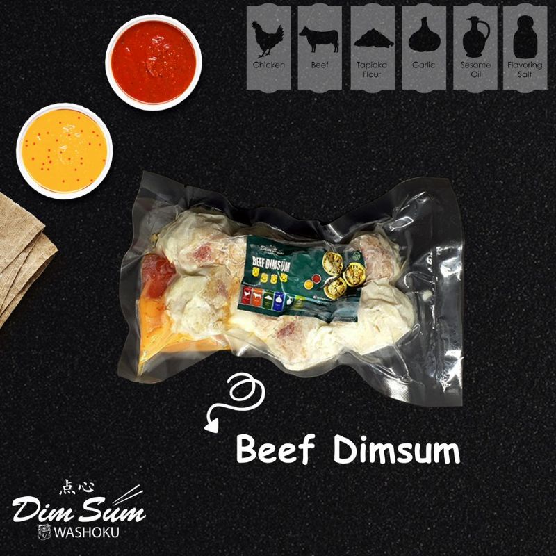 

BEEF DIMSUM - WASHOKU FROZEN DIMSUM
