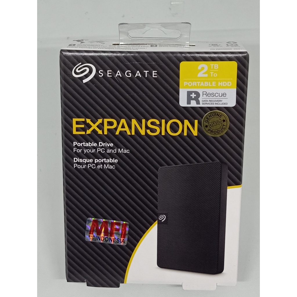 SEAGATE Harddisk External Expansion 2TB