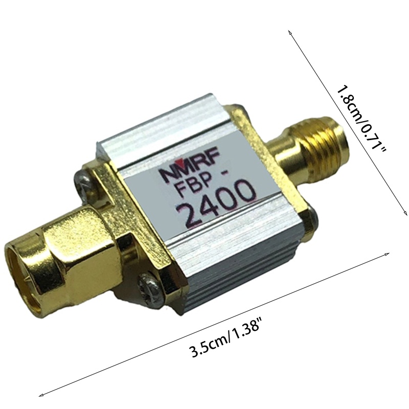 Btsg FBP-2400 Bandpass Filter 2.4G 2450MHz Bluetooth-Kompatibel Zigbee Anti Macet