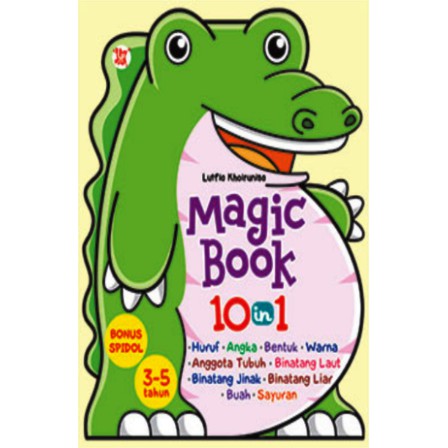 

AG - MAGIC BOOK 10 IN 1 (BONUS SPIDOL)