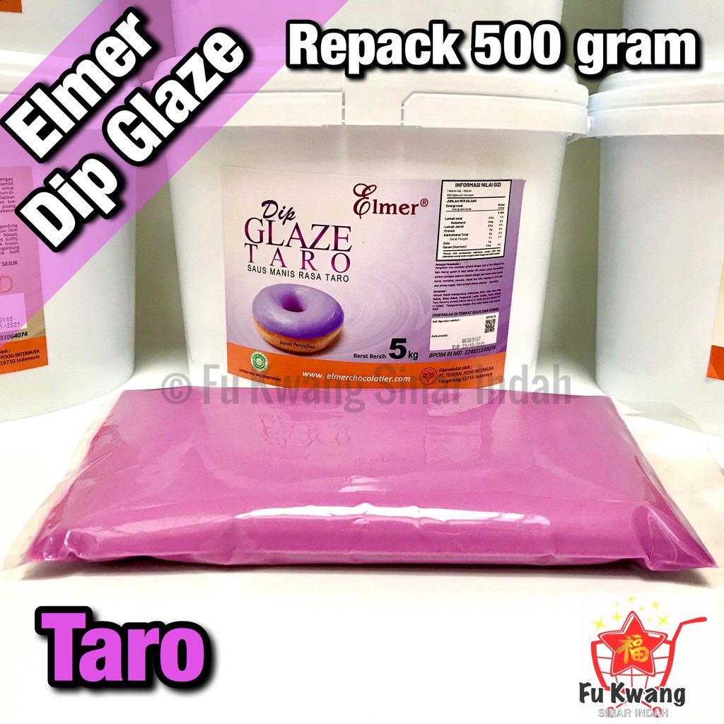 

Elmer Dip Glaze Taro 500 gram