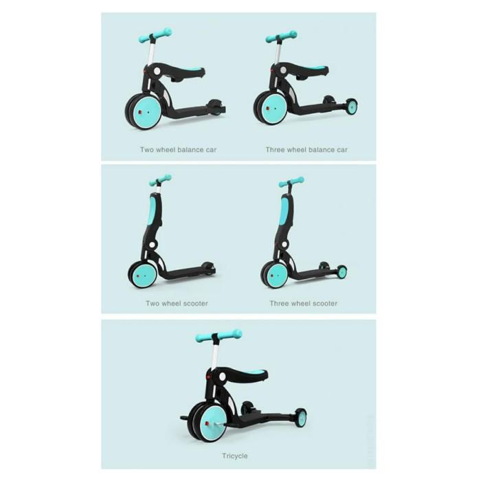 Mi Bebehoo 5 in 1 Kids Scooter &amp; Bicycle - Sepeda Anak + Handle Bar