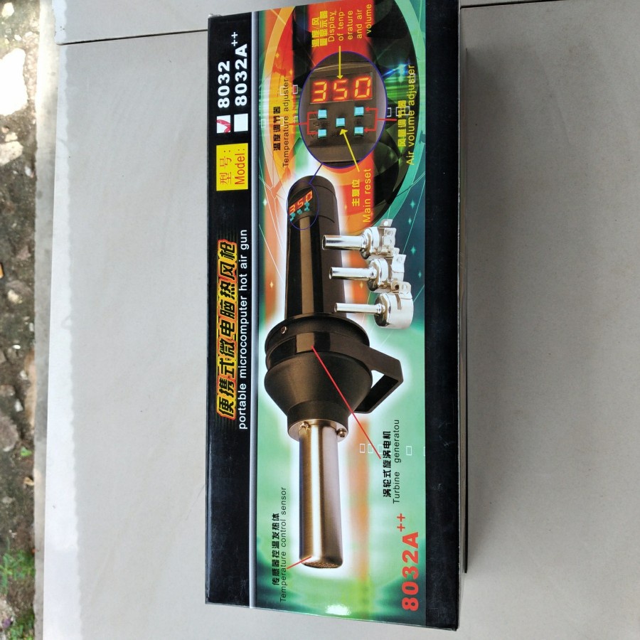 solder uap Blower Lion king 8032 portable solder uap