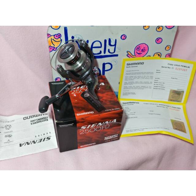 Reel Shimano Sienna 2500 FD