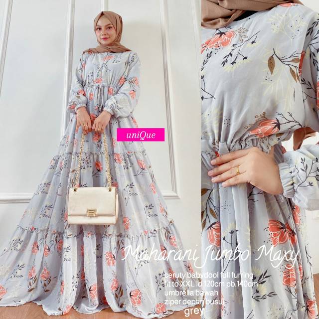 DRESS CERUTY // MAHARANI JUMBO MAXY BY UNIQUE