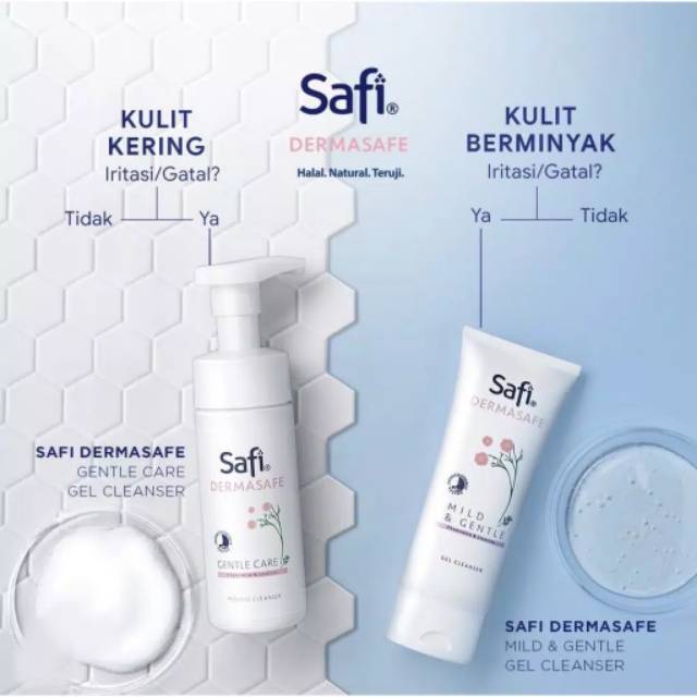 SAFI Dermasafe Series (Gel Cleanser/ Mousse Cleanser/ Night &amp; Day Moisturiser/ Booster Mist)