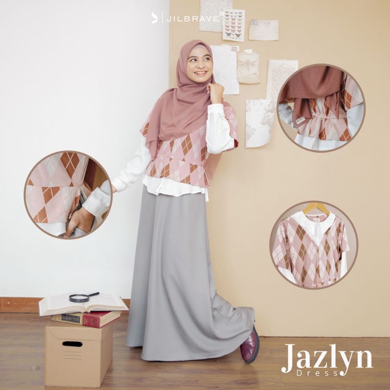 JAZLYN DRESS - Original Jilbrave Official Shop