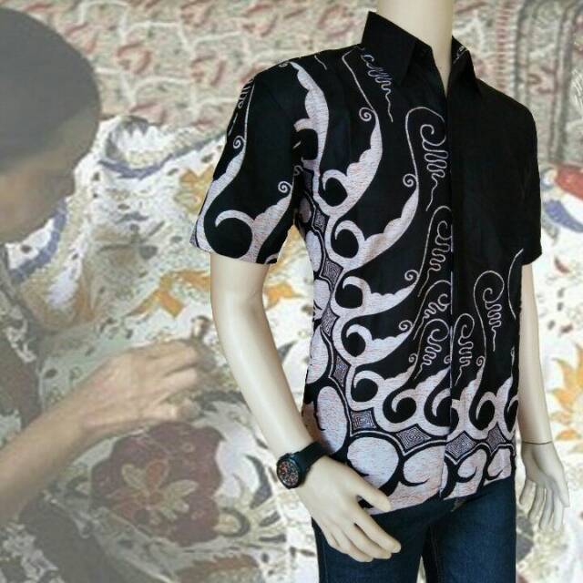 Hem batik printing seno / parang besar