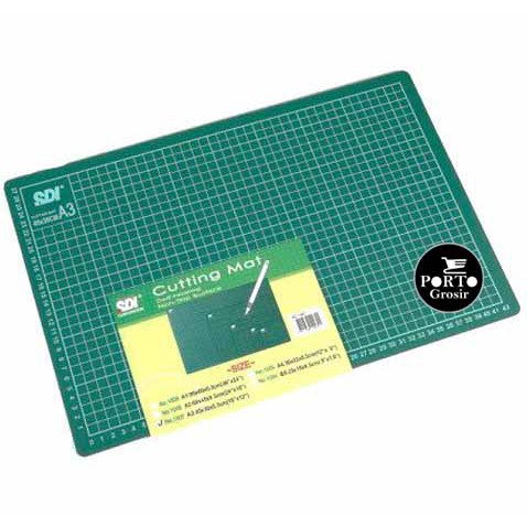 

SDI Cutting Mat A3 Cuting Matt Mate Alas Potong Cutter Double Side