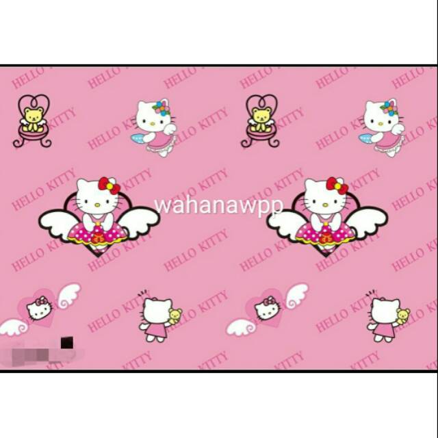 WALLPAPER STICKER HELLO KITTY ANGEL 45 CM X 9 METER