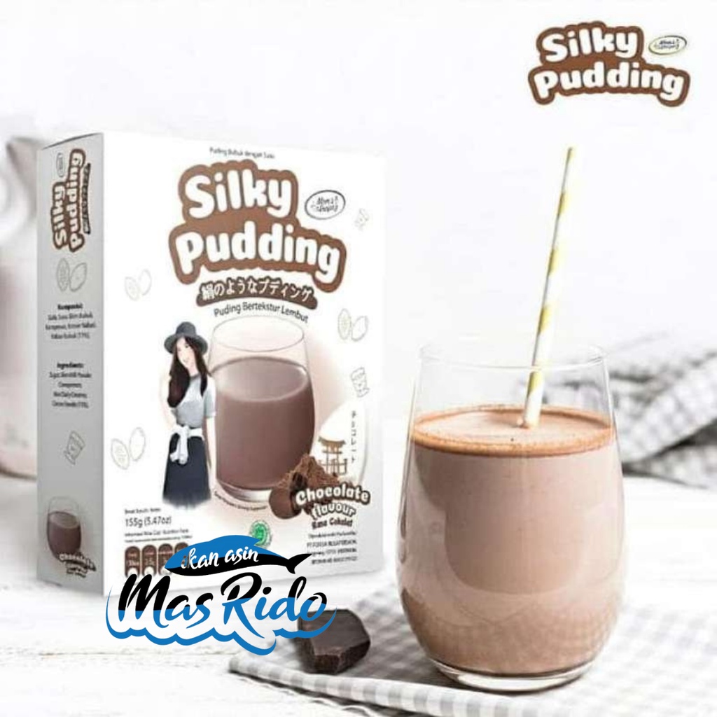 

Silky Pudding Lembut Serbuk Pudding Premium Pudding Instan Aneka Rasa