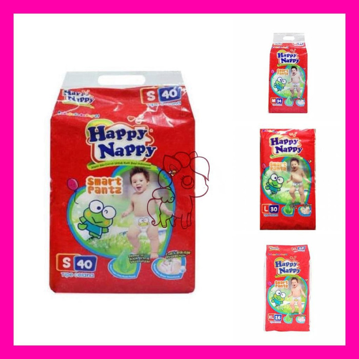 Happy Nappy Pants M34/ L30 /XL26 /S40