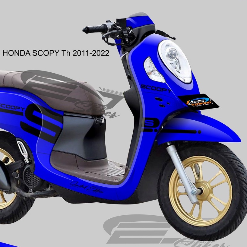 STICKER DECAL SCOOPY 2021 2022 FULL BODY / STIKER SCOOPY WARNA CANTIK