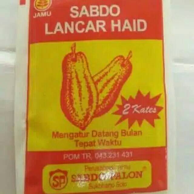 

Jamu Lancar Haid Sabdo Palon / Jamu 2 Kates isi 10 sachet