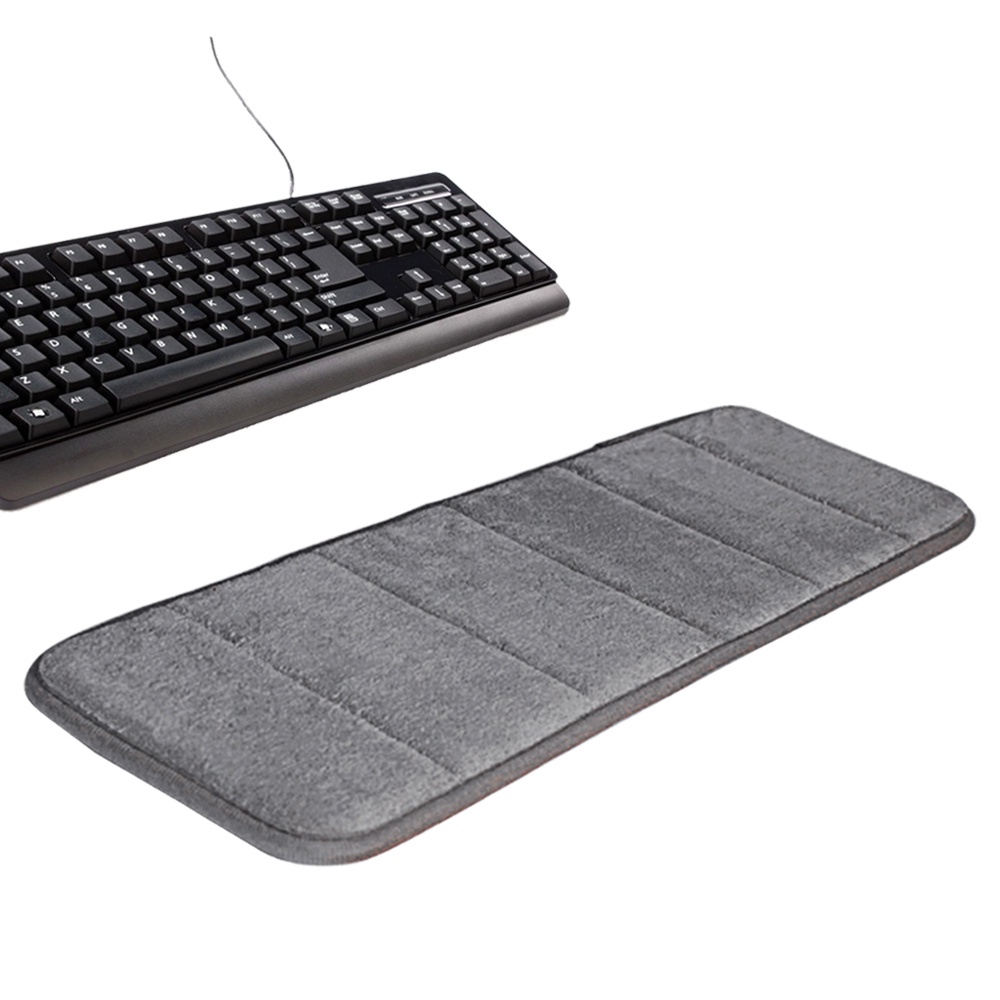 Bantalan Pergelangan Tangan Keyboard Pad Ultra Memory Foam - 7HH300064 - Gray